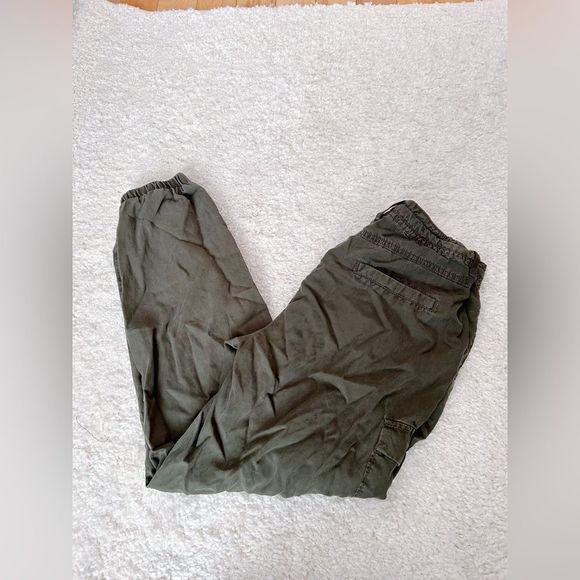 suko jeans Pants - Suko jeans dark kaki comfy cargo pants size 6